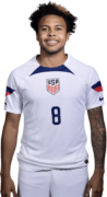 Weston McKennie football render