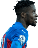 Wilfried Zaha football render