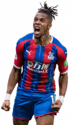 Wilfried Zaha football render