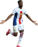 Wilfried Zaha football render