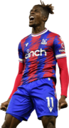 Wilfried Zaha football render