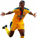 Wilfried Zaha football render