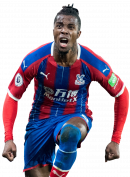 Wilfried Zaha football render