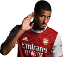 William Saliba football render