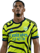 William Saliba football render