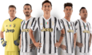 Wojciech Szczesny, Leonardo Bonucci, Paulo Dybala, Cristiano Ronaldo & Alex Sandro football render