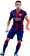 Xavi Hernandez football render