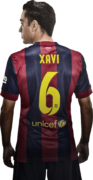 Xavi Hernandez football render