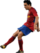 Xavi Hernandez football render