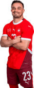 Xherdan Shaqiri football render