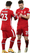 Xherdan Shaqiri & Diogo Jota football render