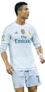 Cristiano Ronaldo football render