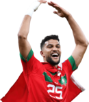 Yahia Attiyat Allah football render