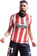 Yannick Ferreira Carrasco football render