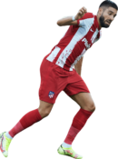 Yannick Ferreira Carrasco football render