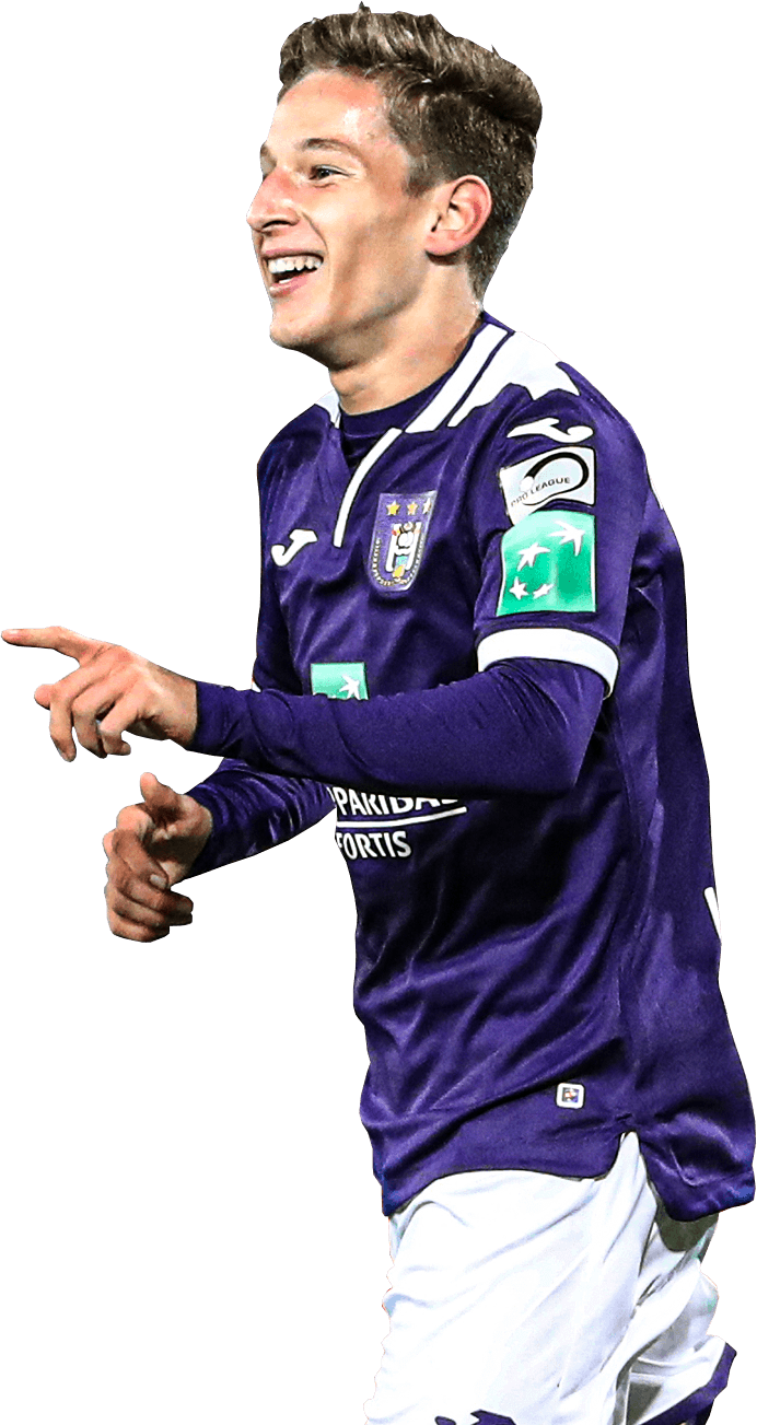 Yari Verschaeren of Anderlecht pictured during a football game