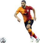 Younes Belhanda football render