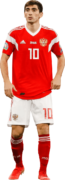 Zelimkhan Bakaev football render