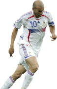 Zinedine Zidane football render