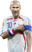 Zinedine Zidane football render