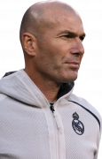 Zinedine Zidane football render