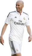 Zinedine Zidane football render