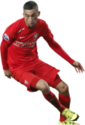 Hakim Ziyech football render