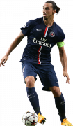 Zlatan Ibrahimovic football render