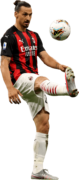 Zlatan Ibrahimovic football render