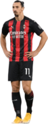 Zlatan Ibrahimovic football render