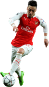 Mesut Özil football render