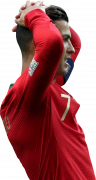 Cristiano Ronaldo football render