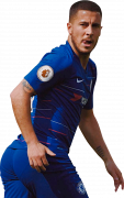 Eden Hazard football render