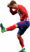 Antoine Griezmann football render